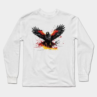 Raven in Flight Long Sleeve T-Shirt